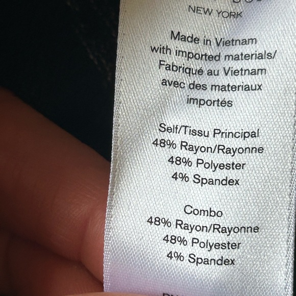 Rag and Bone The Knit Striped Pullover in Large. Heathered grey stripes /navy - Picture 9 of 16